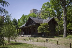 旧岩崎邸 撞球室の外観