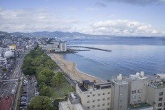 別府タワーからの眺め