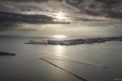 海に沈む夕日
