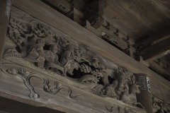 楼門の彫刻