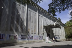 根本中堂 素屋根の外壁