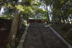 文殊楼への石段