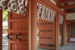 大宮氷川神社 楼門の扉