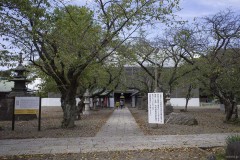 祖師堂（工事中）正面