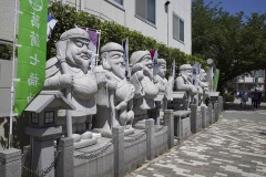 堀切天祖神社 しょうぶ七福神 斜めから