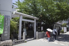 堀切天祖神社 参道の鳥居