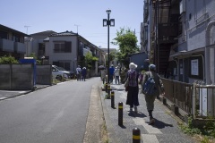 堀切菖蒲園へ道中