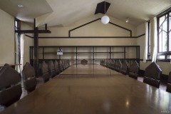 自由学園明日館 会議室の長机