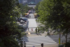 不忍池辨天堂への道