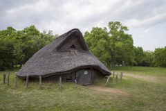 縄文時代の竪穴住居 外観