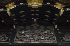 二条城 二の丸御殿 軒下の彫刻