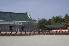 平安神宮 太極殿（外拝殿）と蒼龍楼