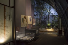 総合展示 旧石器時代のコーナー
