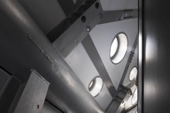 水戸芸術館 塔内の鉄骨