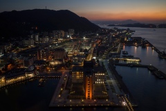 門司港レトロ展望室からの夜景