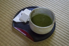 一茶双樹記念館 抹茶と菓子