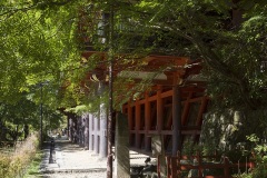 談山神社 拝殿 掛け造り