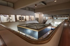 野田市郷土博物館 吹抜けを見下ろす