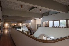 野田市郷土博物館 二階の回廊