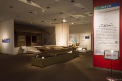 高瀬舟の展示