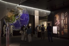 国立歴史民俗博物館 地球儀のある導入展示
