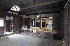 伊能忠敬旧宅 土間と座敷