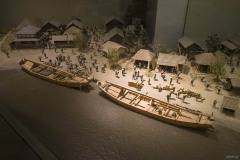 関宿城博物館 河岸のジオラマ