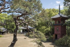 時空岡（宇宙館と四聖堂と六賢台）