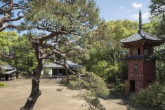 時空岡（宇宙館と四聖堂と六賢台）