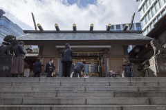 芝大神宮 社殿と七五三撮影