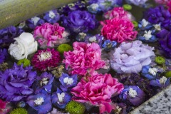 富岡八幡宮 花手水