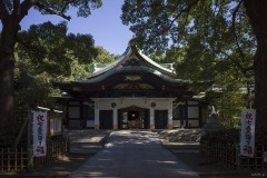 王子神社 社殿と七五三の幟