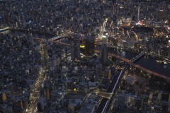 天望デッキからの夜景