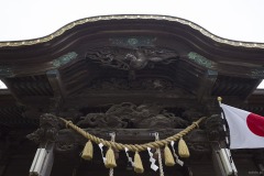 八坂神社 破風の彫刻