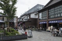 千客万来 商店街の店先