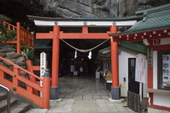 鵜戸神宮 洞窟入口の鳥居