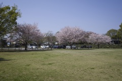 旧吉田家住宅歴史公園と駐車場